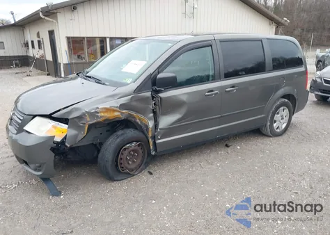 2010 Dodge Grand Caravan Se из США, поврежденный, VIN 2D4RN4DE9AR292358